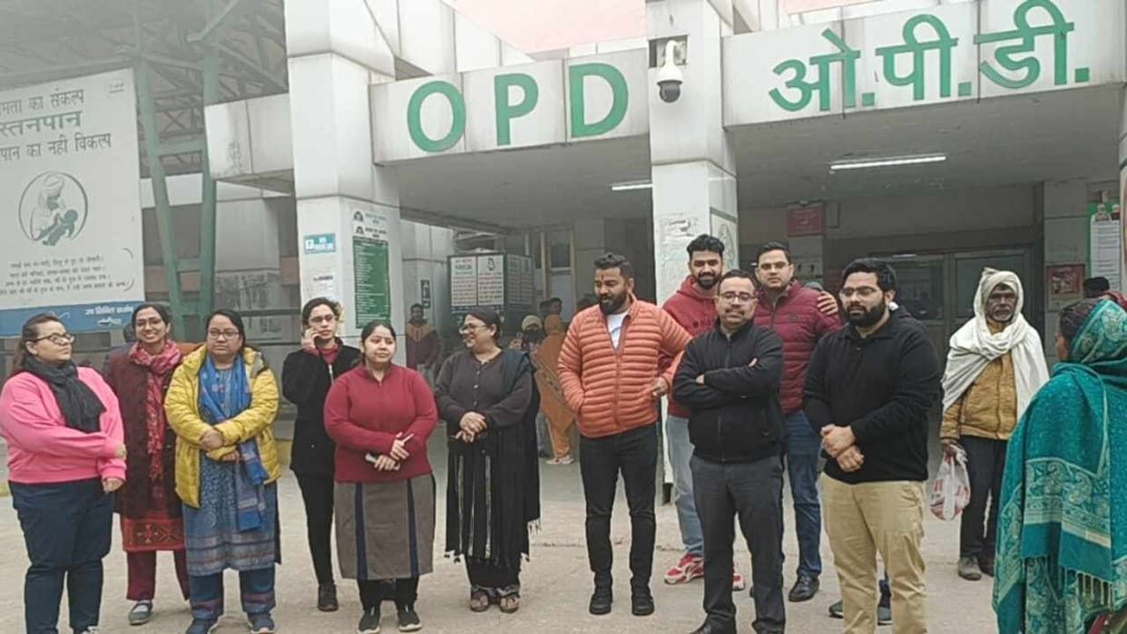 Effect of doctors strike visible in 19 districts of Haryana