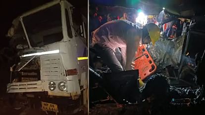 Guna Bus Accident: People were in pain in the bus, I saved three-four; Injured eyewitness told the story