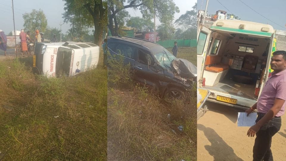 One youth died and six people were injured in three road accidents in Kabirdham