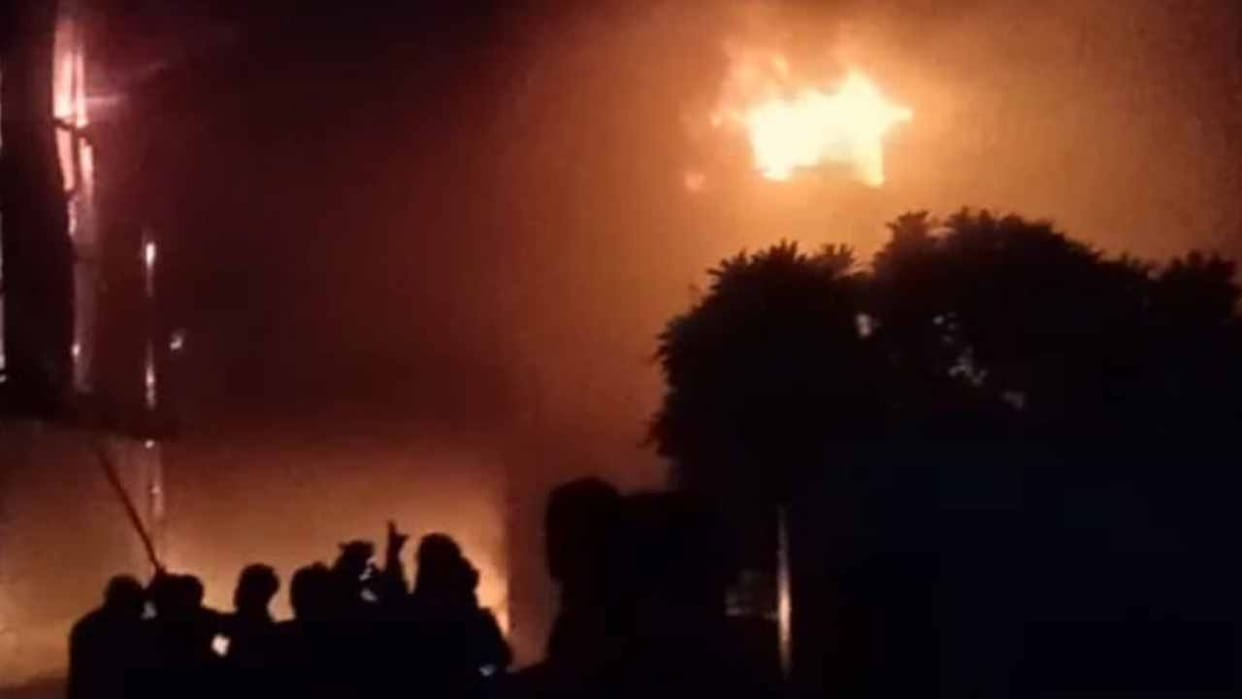 Massive fire breaks out in MSL company in Mohali