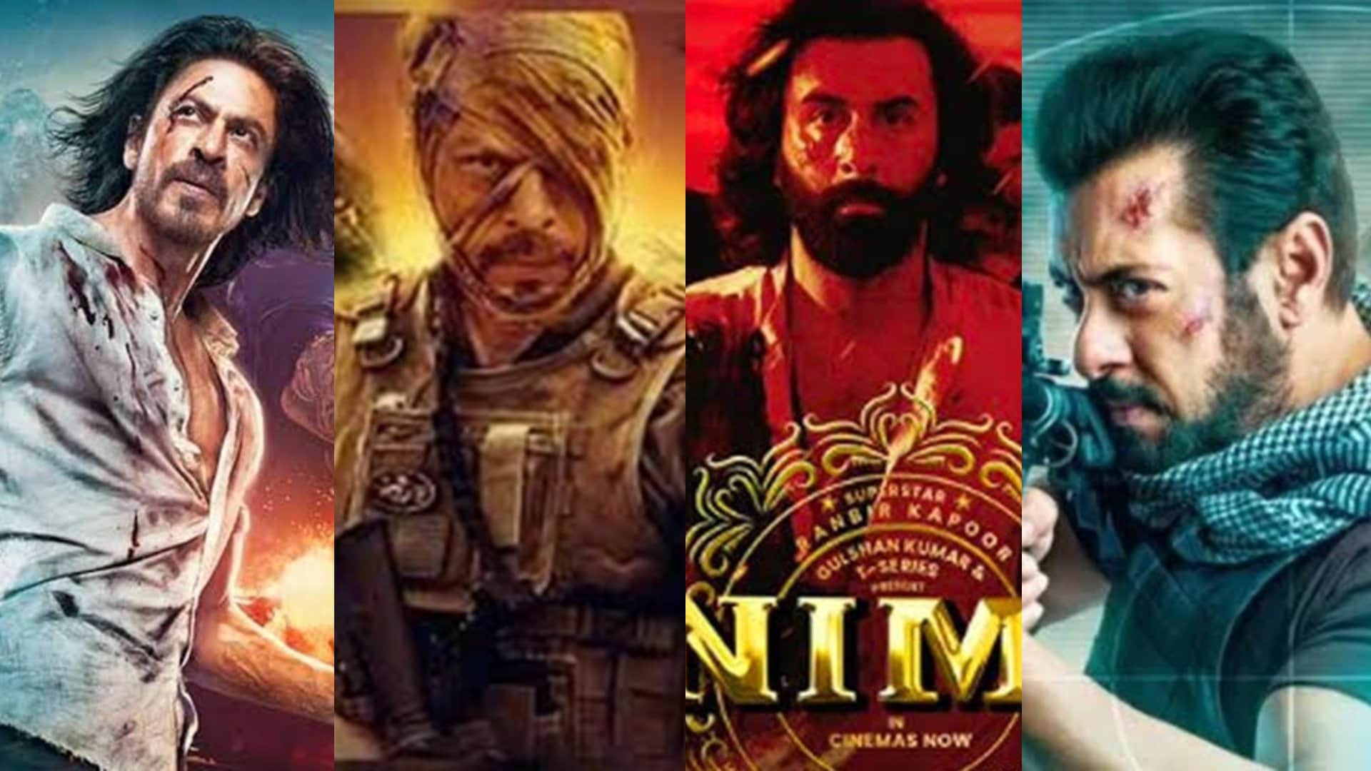 Year Ender 2023 100 crore earning film dream girl 2 pathaan dunki jawan tiger 3 animal gadar 2 adipurush omg 2