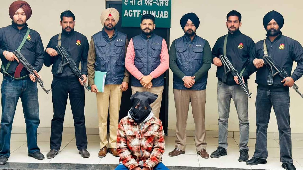 Lawrence Bishnoi and Goldy Brar sharp shooter Vicky arrested by AGTF
