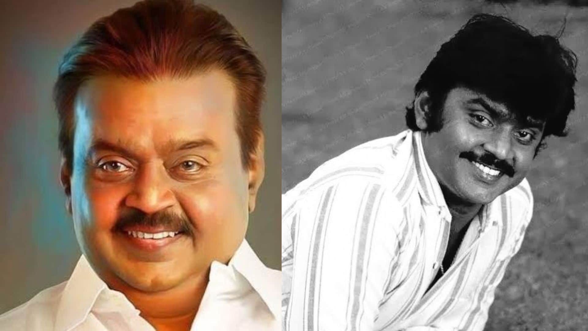 South cinema cried on the demise of Vijayakanth, from Kamal Haasan to Jr NTR gave an emotional farewell