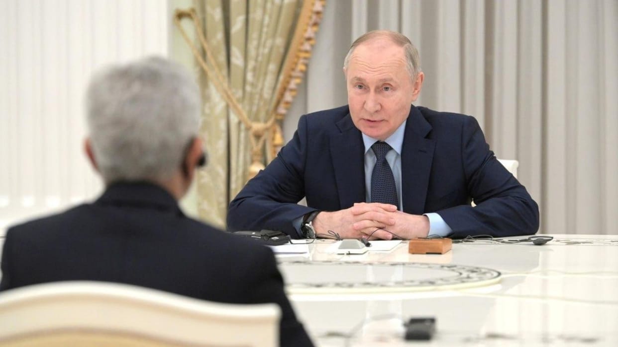 vladimir putin meeting with jaishankar in russia says relation with india strong praise pm modi