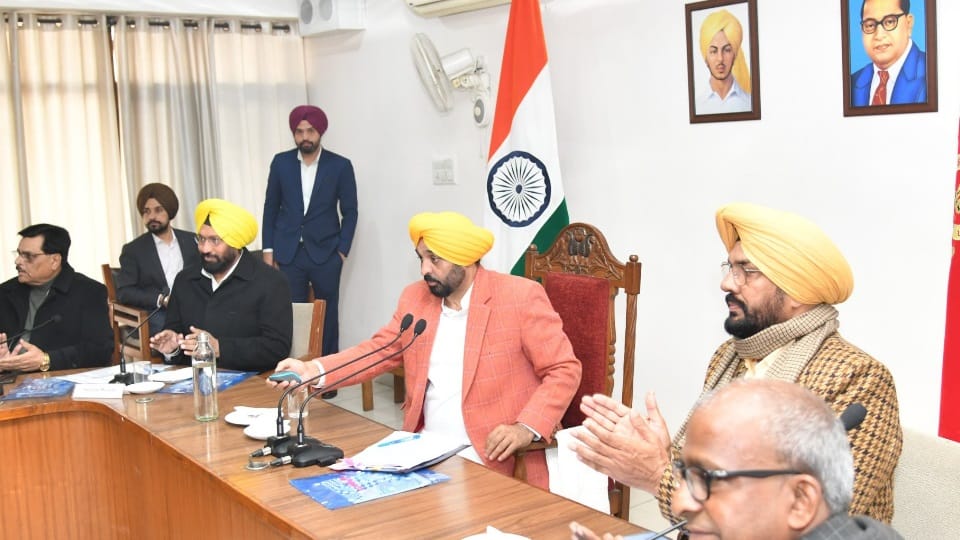 New website launched for NRI affairs by Punjab Govt, cm bhagwant mann in ludhiana