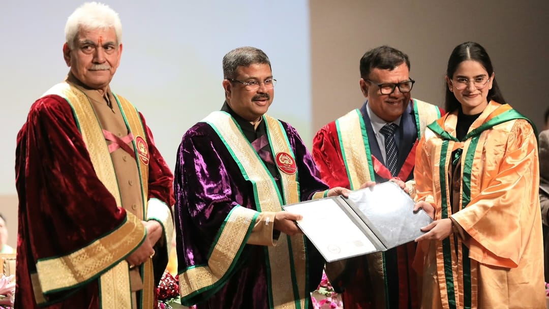 SMVDU katra convocation 2023: Dharmendra Pradhan said  Jammu Kashmir is integral part of Indian heritage