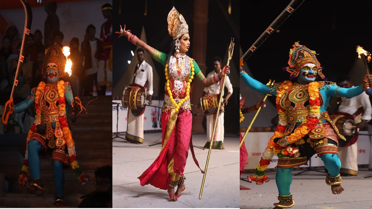 Kashi Tamil Sangamam 2.0 Namo Ghat decorated with music of Banaras Gharana and feats of Tamil Nadu