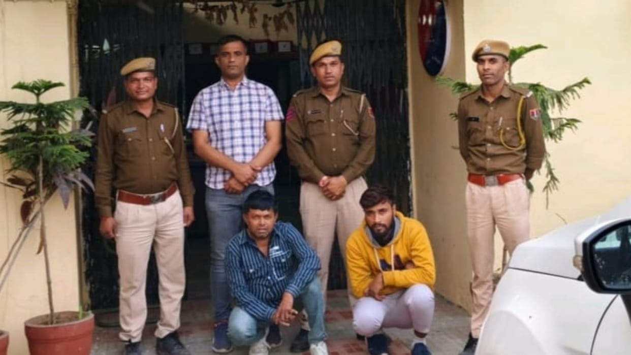 Sirohi Crime Wanted smuggler absconding for four months in liquor smuggling case arrested