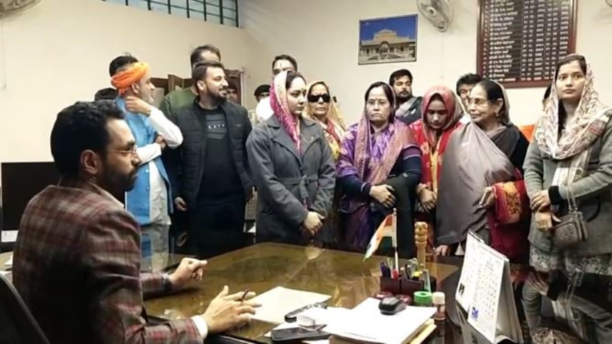 Dausa No-confidence letter against Lalsot Municipality Chairman before cabinet formation