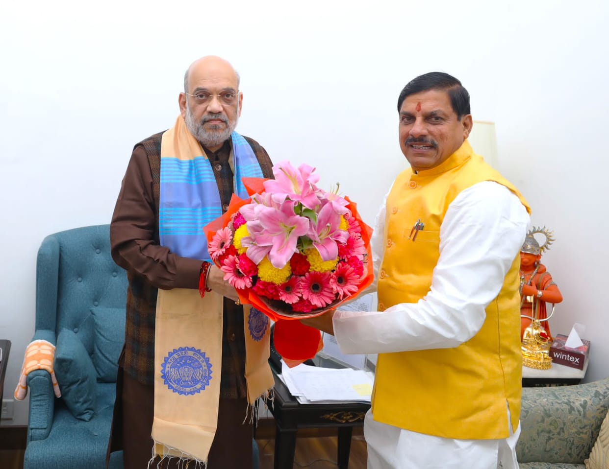 MP News: CM met Home Minister Shah, invited him to the program to inaugurate the cyber surveillance system