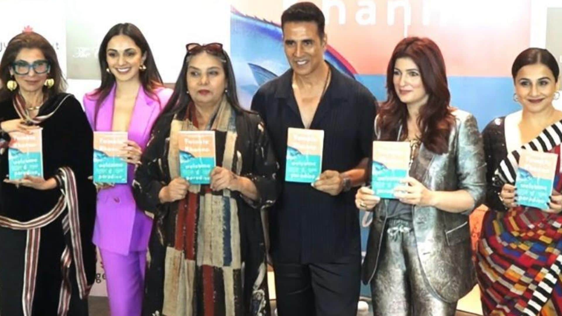 Twinkle Khanna celebrated her birthday with depths of the sea with her family see the video
