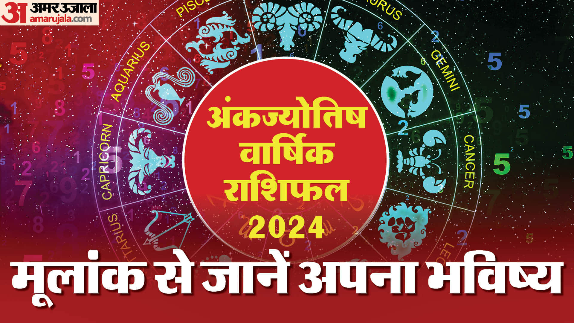 अंकज्योतिष वार्षिक राशिफल 2024