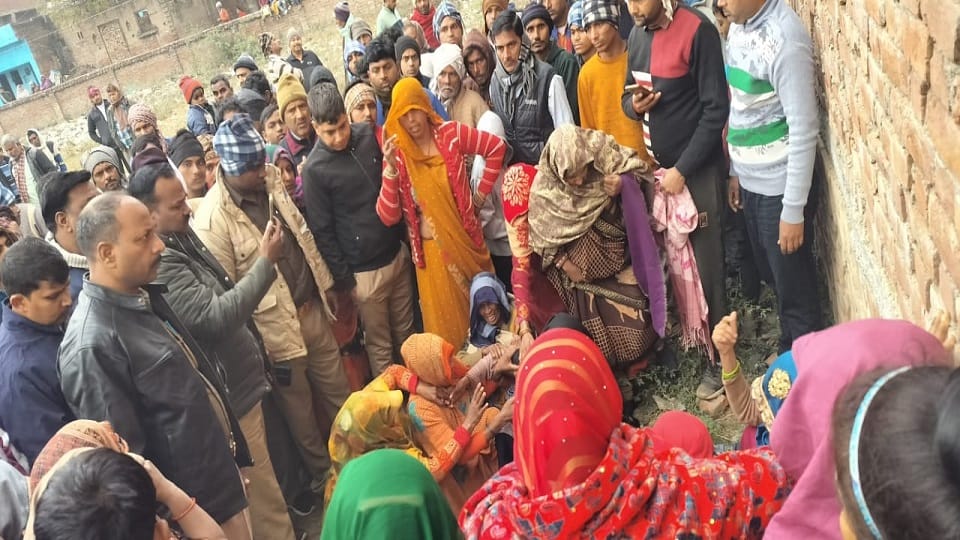 Dead body of a youth found lying behind the house left BSF job wife was in her parents' home
