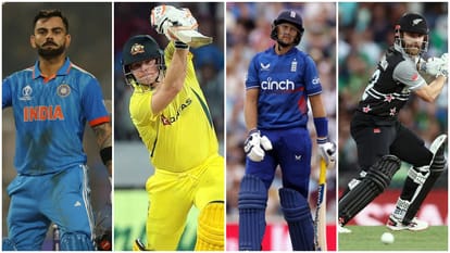Fab 4 Cricket 2023 Stats Virat Kholi Kane Williamson Steve smith Joe root Performance Runs Century Records