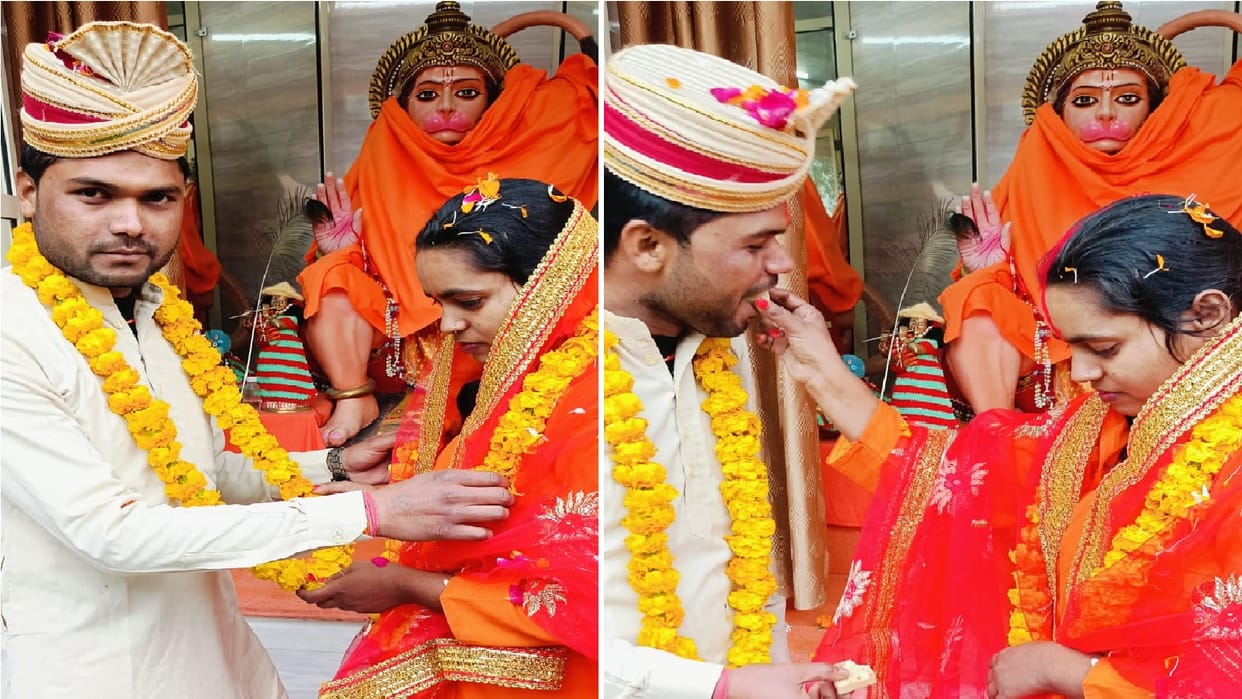 Farah disguised herself as Janaki and married her lover Ram in temple In Bareilly Bhuta