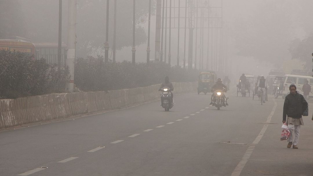 Bareilly Weather Update Very Dense Fog covered bareilly city