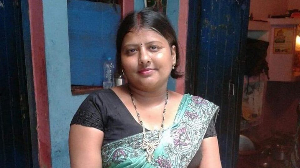 Husband killed wife with sharp weapon