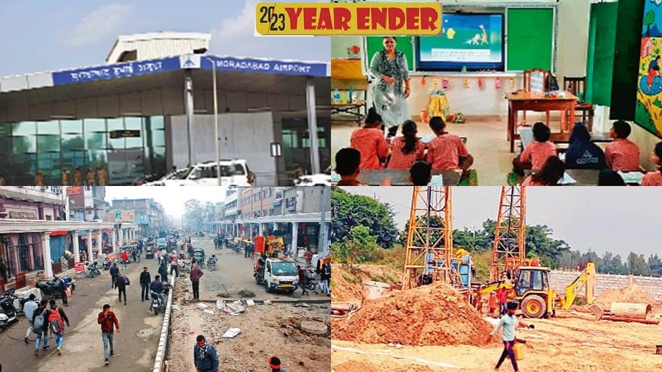 Year Ender 2023: Air flight license to Moradabad Airport, gift from the university