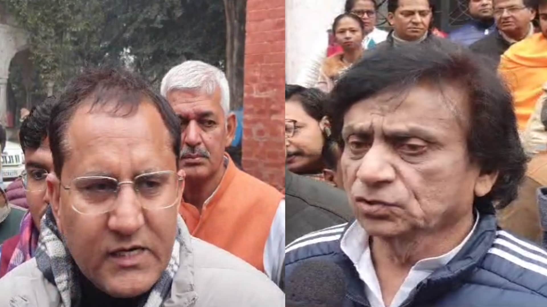 Corporation office in Meerut became an arena, BJP workers chased SP BSP councilors and beaten