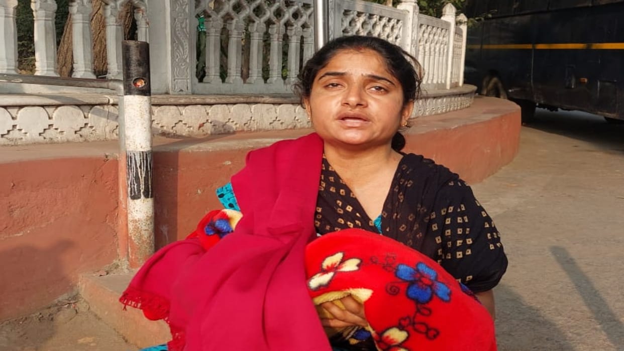 Rajasthan News: Married woman thrown out of in-laws' house with 2 month old newborn, appeals to SP for justice