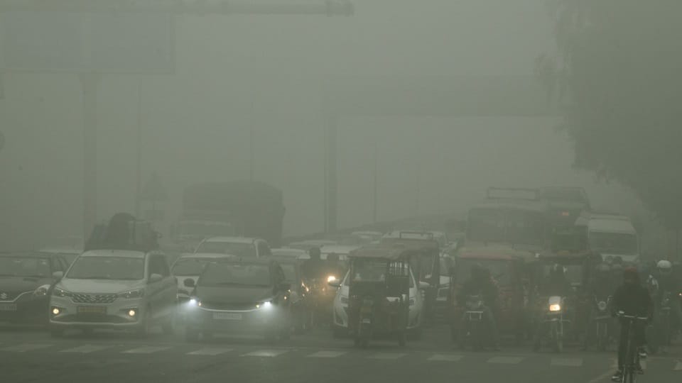 Weather Update of Chandigarh, dense fog in city update news