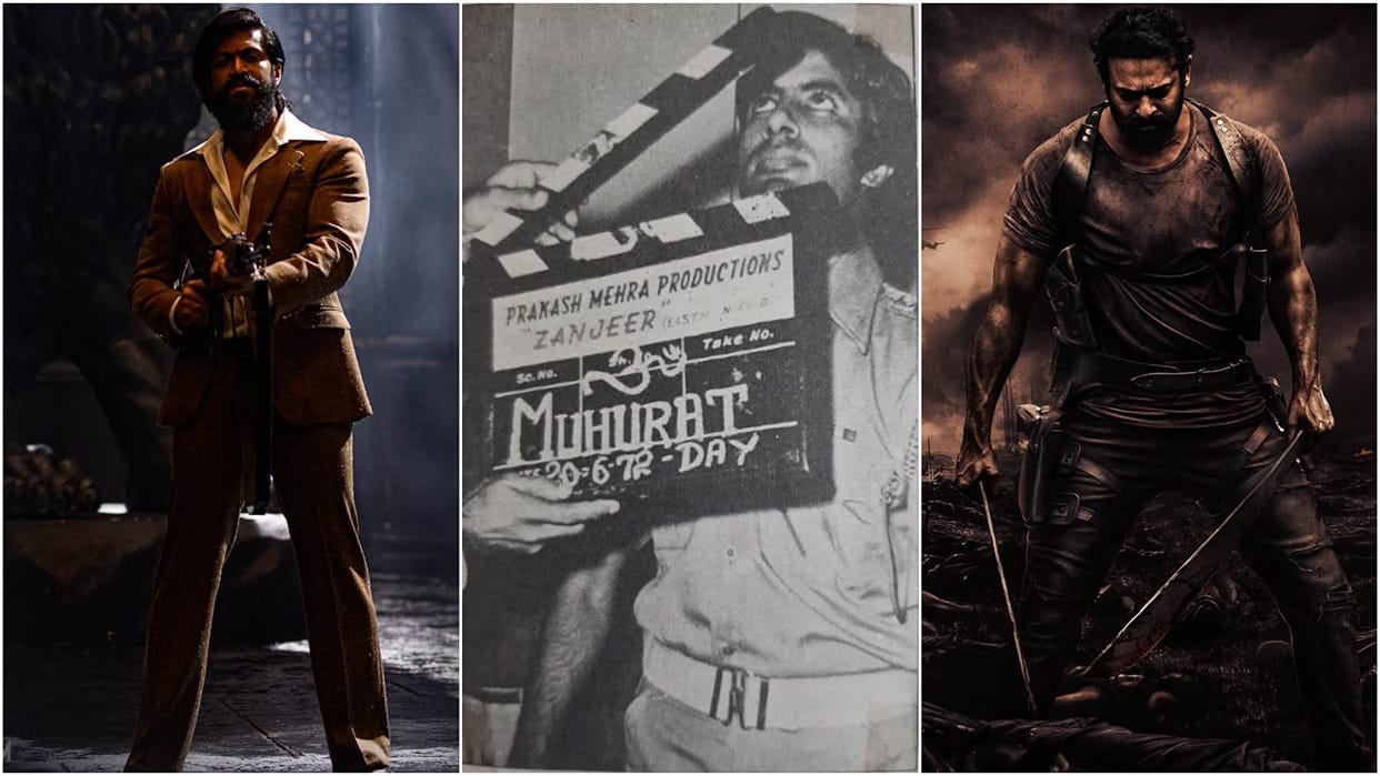 Salaar and KGF inspired by Amitabh Bachchan Yaarana Deewaar Kaala Patthar Director Prashanth Neel revealed