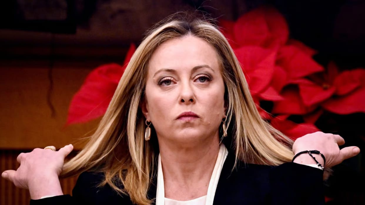 italy pm giorgia meloni named man of the year by libero quotidiano write sho know how to fight triggered row