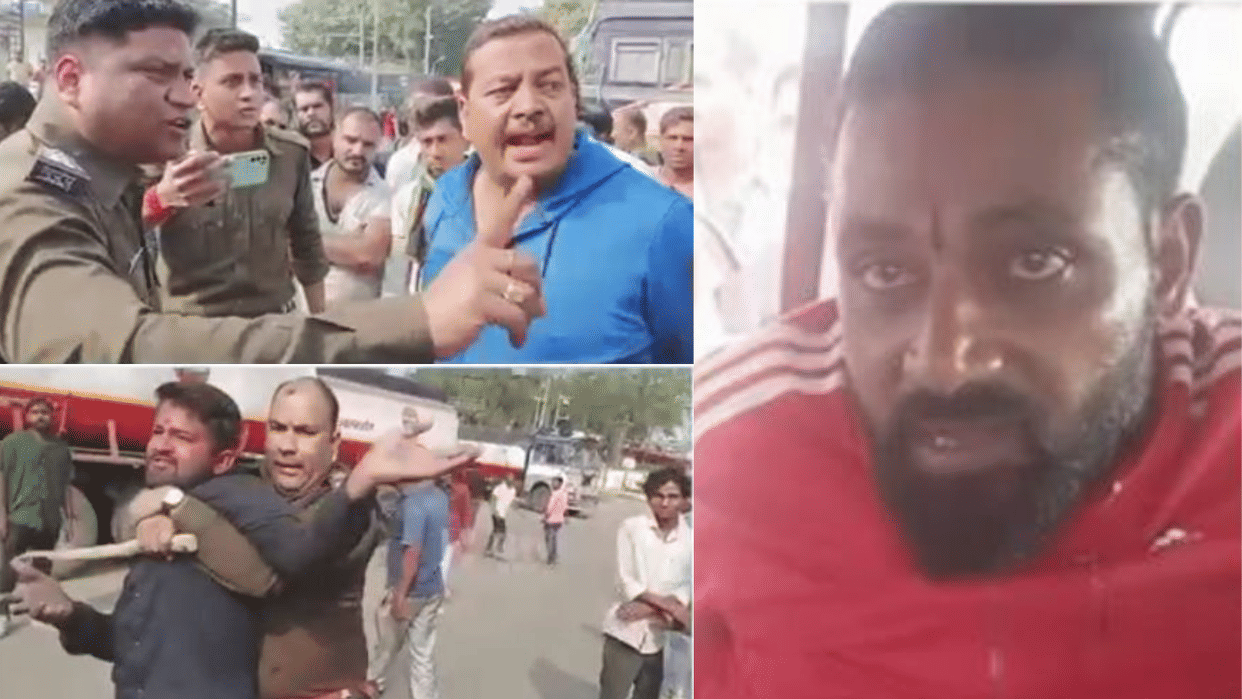 Drivers Strike News police action in indore