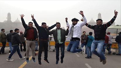 Delhi immersed in celebrations to welcome New Year 2024 see pictures