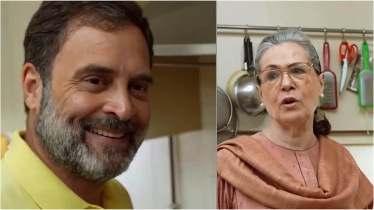 Sonia Chawal with Arhar ki Daal after India return from Abroad Rahul Gandhi Video