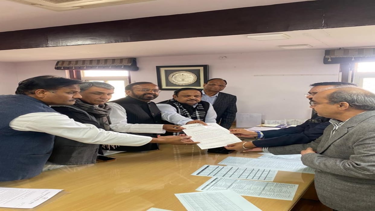 Rajasthan News: Congress submitted a memorandum protesting against making the by-election candidate a minister