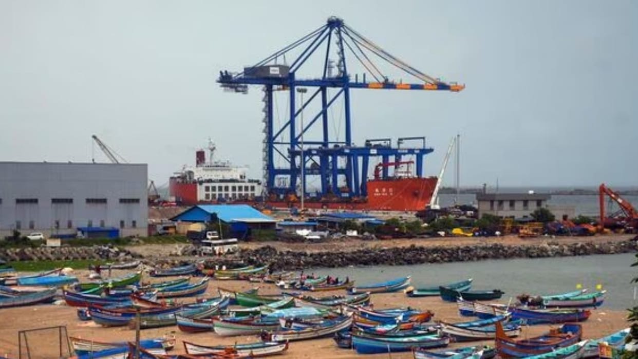 environmentalist protests port construction in Vizhinjam govt claims of development Singapore of India