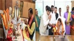 नए साल पर स्वास्थ्य मंत्री श्यामबिहारी जायसवाल और महिला बाल विकास मंत्री लक्ष्मी ने संभाला पदभार
