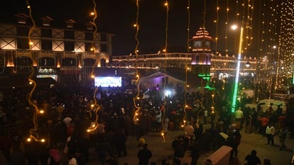 New Year celebrated for the first time at Lal Chowk of Kashmir Historical