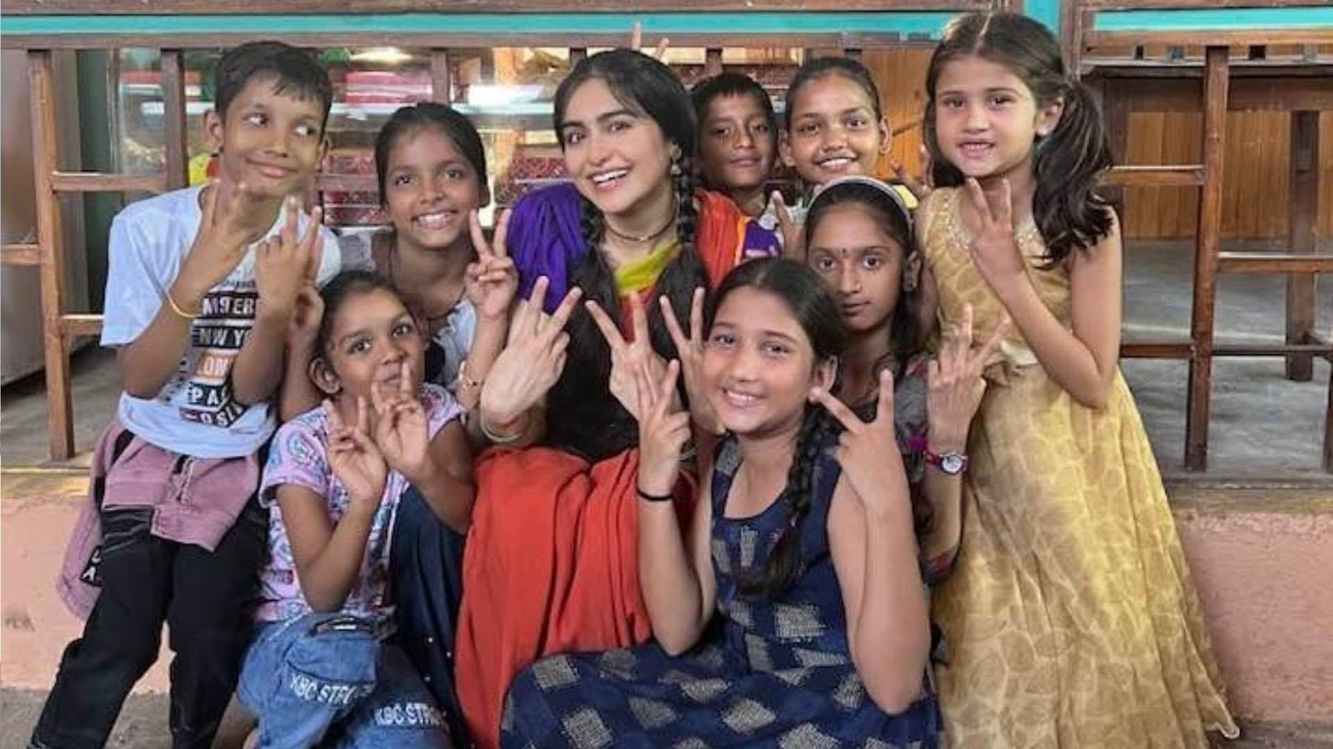 The kerala story fame adah sharma wishes new year 2024 to amar ujala readers done Bastar The Naxal Story shoot