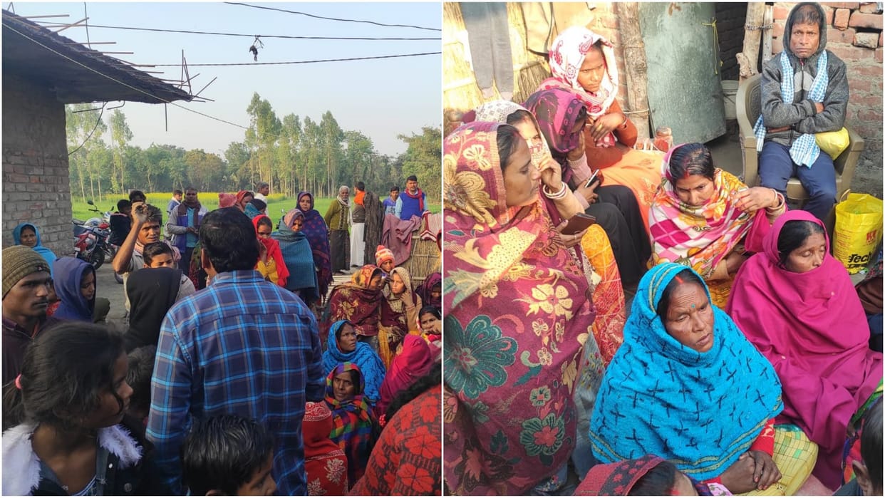 Bihar: Gas cylinder explodes in Bhore police station area of Gopalganj, mother and son die in fire