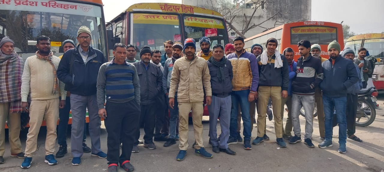 Wheels stopped: Strike of roadways buses and trucks in protest against the new law