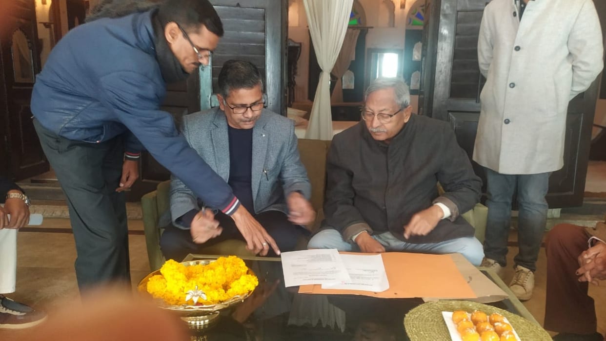 New Chairman of KP Trust, Dr. Sushil Sinha takes charge.