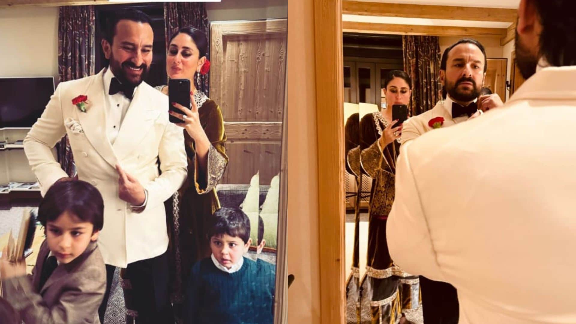 Kareena Malaika Arora Saif Varun Dhawan Ibrahim Palak Tiwari welcomed New Year 2024 in this style see pictures