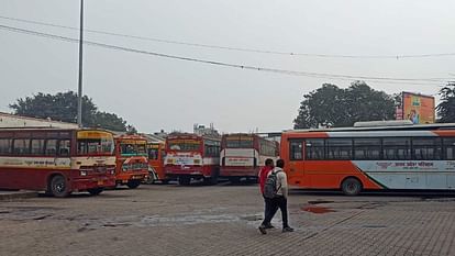 UP Roadways: Roadways drivers strike in Moradabad division, protest against new laws,