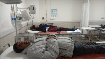 अस्पताल में भर्ती शिक्षक