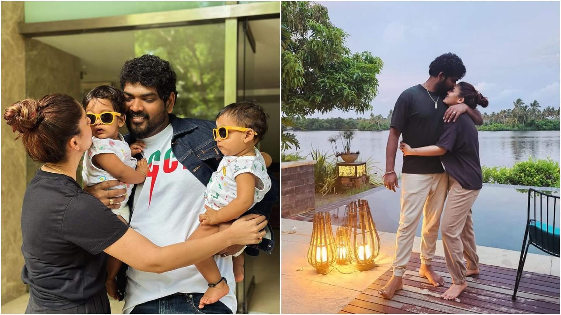 Shahid Kapoor Kajol Katrina Kaif Nayanthara give glimpse of how they celebrated New Year 2024 See here photos