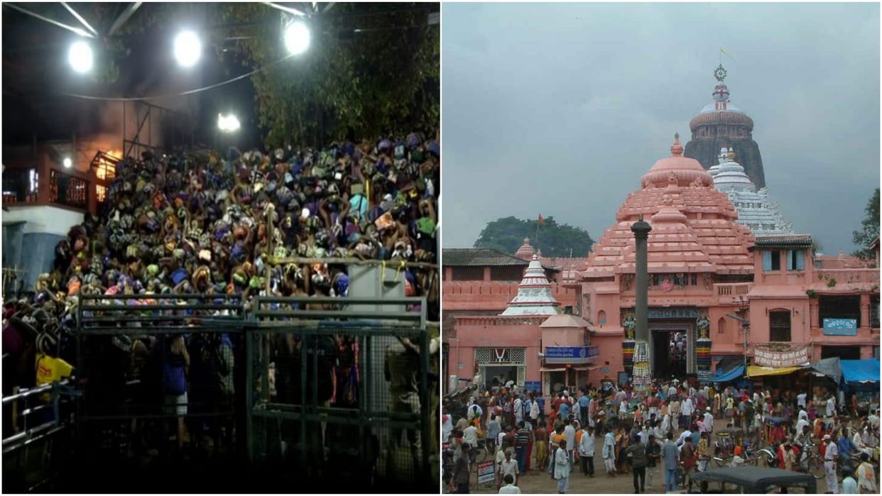 from sabarimala to puri jagannath temple special puja for new year 2024