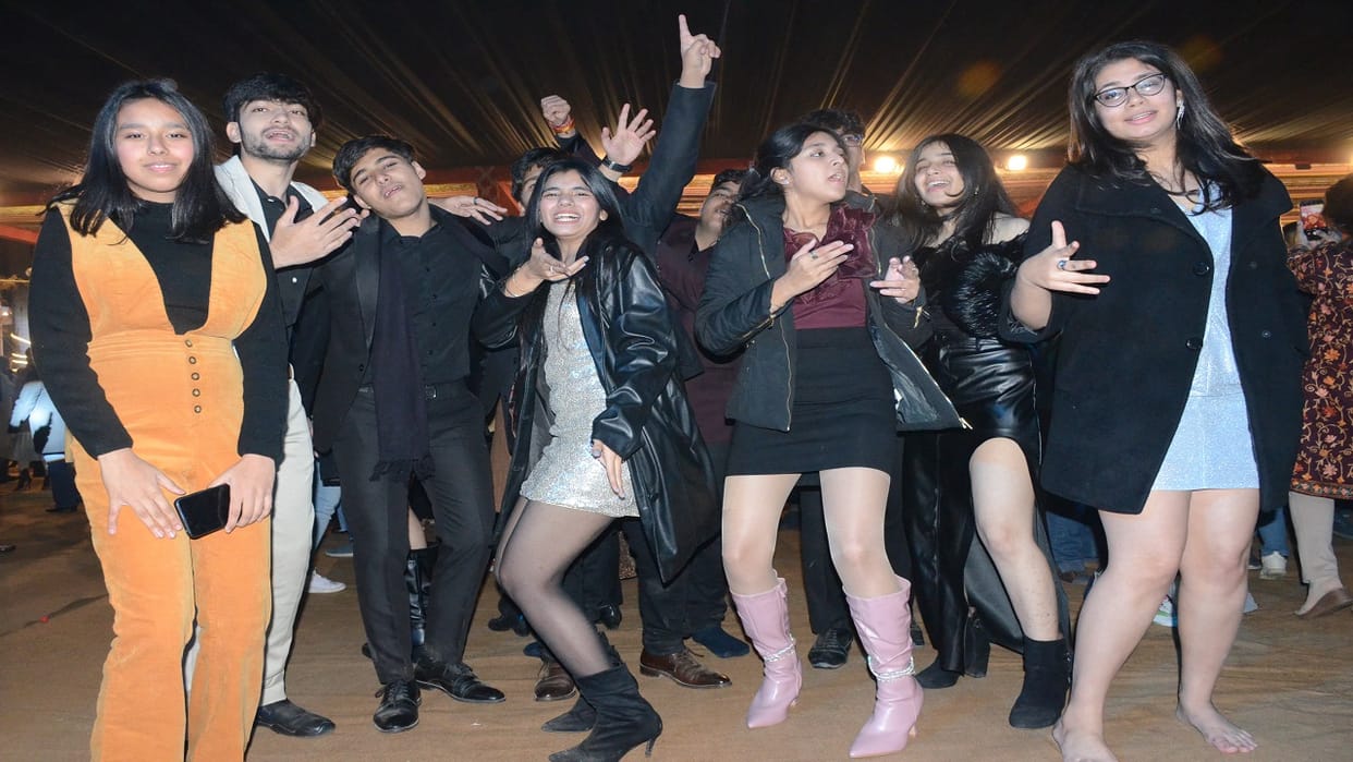 New Year celebrated with great pomp in Bareilly