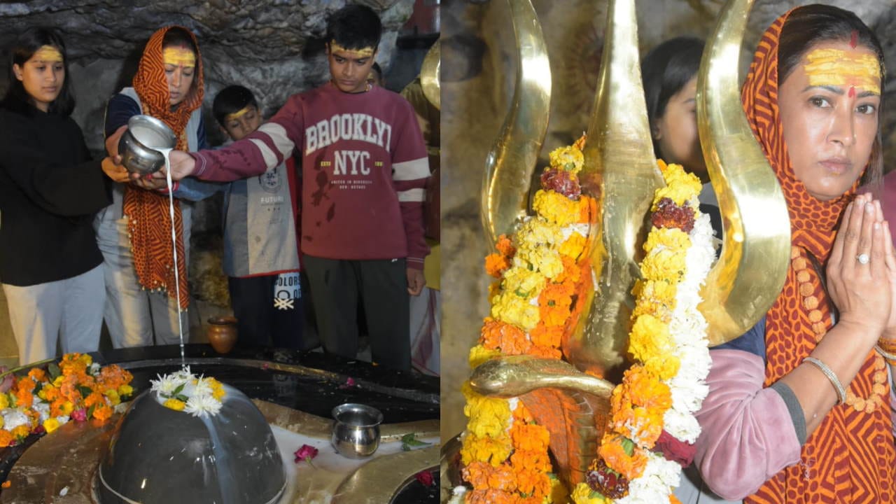 New Year 2024 celebration CM Dhami wishes New Year Minister Rekha Arya offered prayers at Tapkeshwar temple