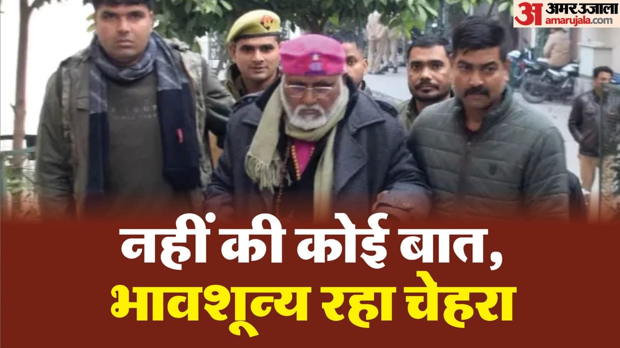 Shuats Vice Chancellor RB Lal hiding in room had got it locked from outside Prayagraj police arrested