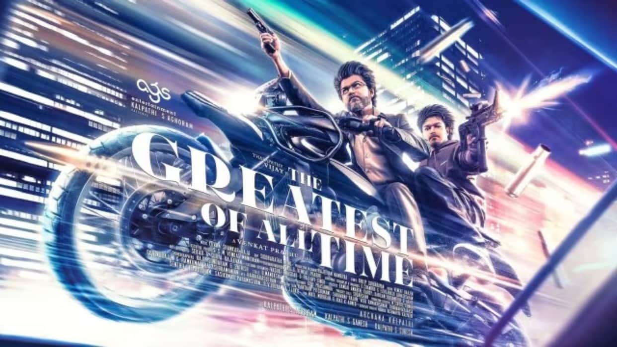 Leo Star Thalapathy Vijay Film The Greatest Of All Time New poster release film GOAT might be a sci-fi movie