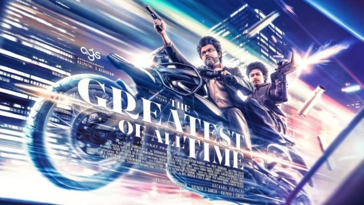 Leo Star Thalapathy Vijay Film The Greatest Of All Time New poster release film GOAT might be a sci-fi movie