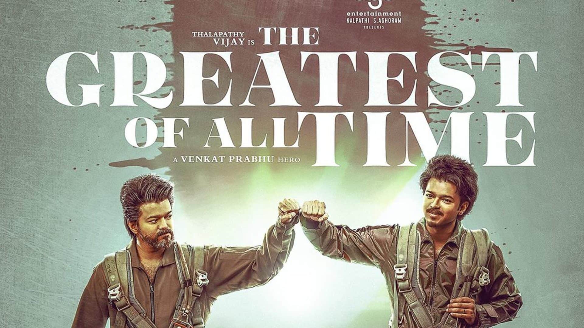 Leo Star Thalapathy Vijay Film The Greatest Of All Time New poster release film GOAT might be a sci-fi movie