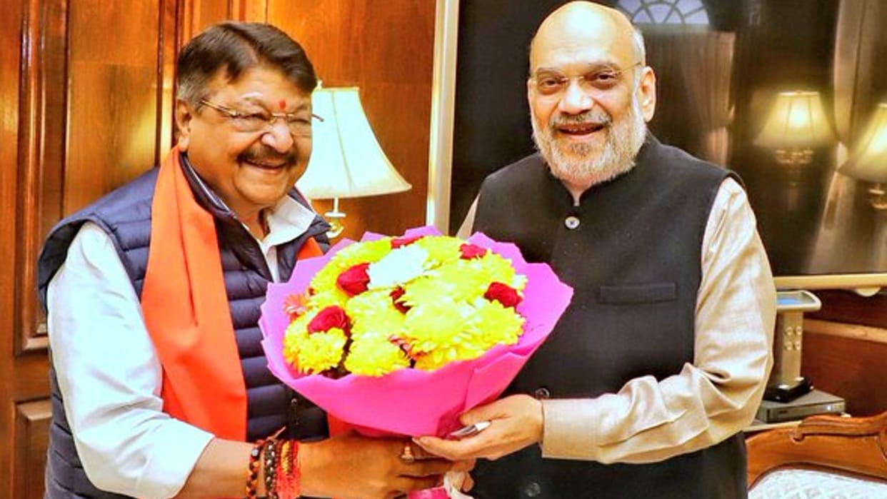 Indore: Vijayvargiya met Home Minister Shah, Shah had given the responsibility of the organization 9 years ago